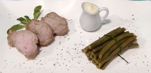 Filet mignon sauce entrecôte