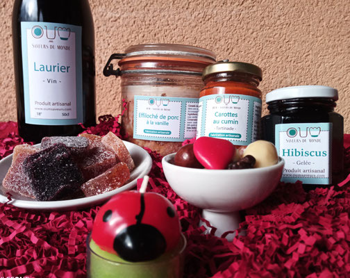 Panier garni Saint Valentin
